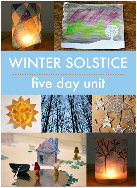 Ready Made Winter Solstice Thematic Unit Nurturestore Winter