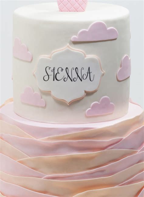 Hot Air Balloon Baby Shower Cake Whipped Bakeshop Philadelphia