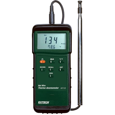 Hot Wire Thermo Anemometer Intratech Control Engineers Chennai Tamil Nadu