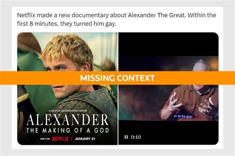 Fact Check Gay Storyline In Alexander The Great Netflix Series Based On Historical Context