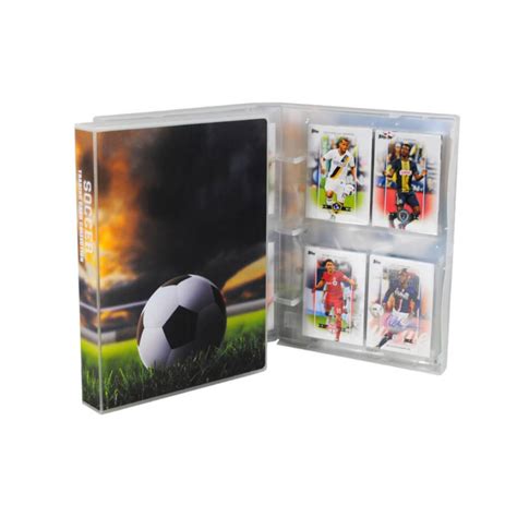 Soccer Card Holder Holds 200 Cards Complete With 25 Pages Mini