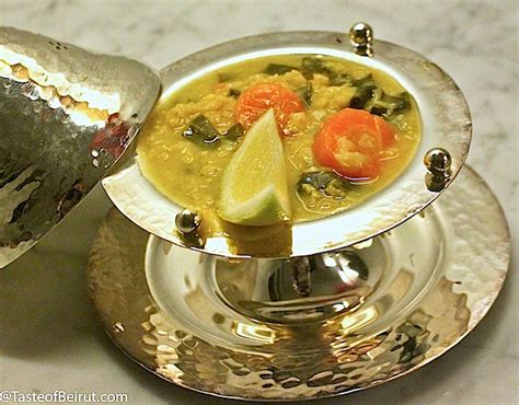 Red Lentil And Chard Soup Taste Of Beirut