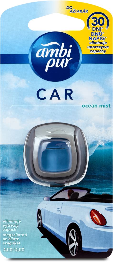 Ambi Pur Osv Ova Vzduchu Do Auta Car Ocean Mist Ml Dm Cz