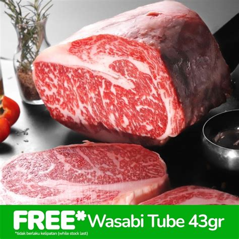 Jual Australian Wagyu Beef Ribeye Steak MB 9 250gr Indonesia Shopee