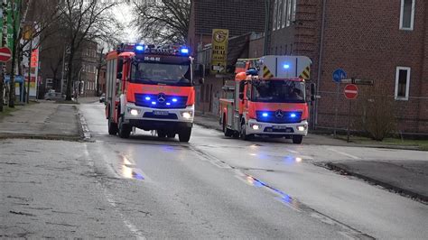 Gartenlaubenbrand Einsatzfahrten FF Elmshorn YouTube