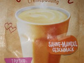 Dr Oetker Seelenw Rmer Cremepudding Sahne Mandel Kalorien Pudding