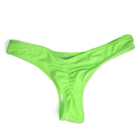 2019 Sexy Brasiliano Mini Perizoma Forma A V G String Bikini Spiaggia Costumi Da Bagno