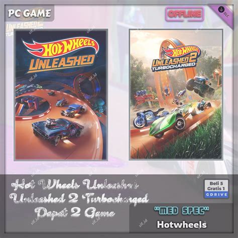 Jual Hot Wheels Unleashed Hotwheels Unleashed Turbocharged Dlc Pc Game Arcade Shopee