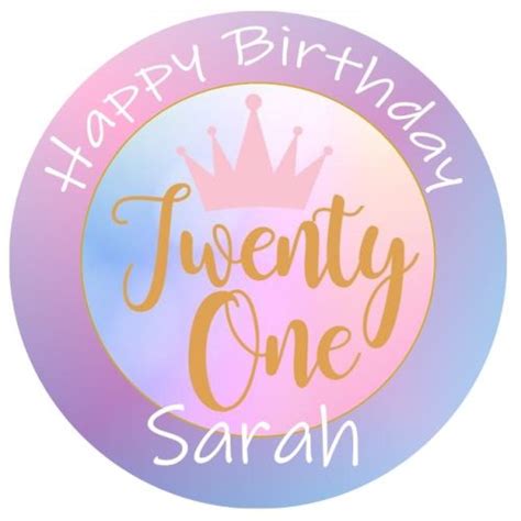 Birthday Edible Cake Topper Edible Cake Toppers Caketop Ie