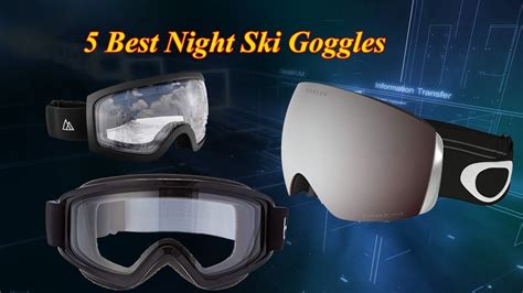 5 Best Night Ski Goggles Best Ski Goggles For Night Ski Goggles Night Skiing Youtube