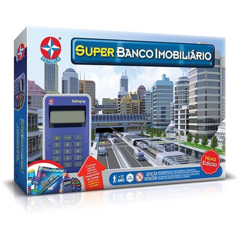 Jogo De Tabuleiro Banco Imobiliario Super Estrela Jogos De