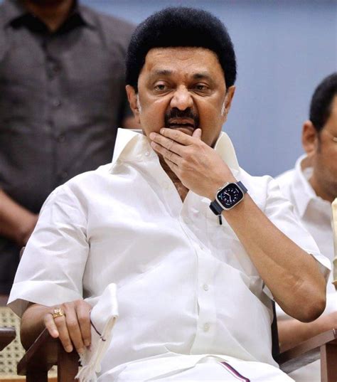 Dmk President And Tamilnadu Cm Mk Stalin During The Release Of The