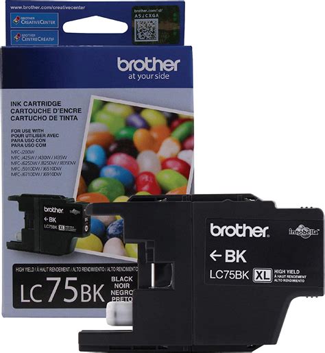 Brother Innobella LC 75BK Cartucho De Tinta Para Impresoras MFC