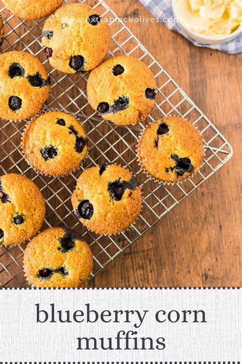 Blueberry Corn Muffins Extra Black Olives