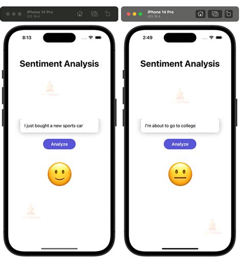 Swift Sentiment Analysis App Where Words Speak Louder Than Actions