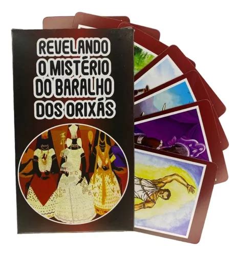 Revelando O Mistério Do Baralho Dos Orixás 22 Cartas Manual MercadoLivre