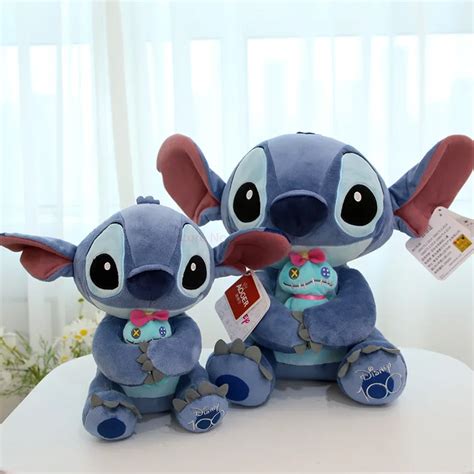 Hot Kawaii Disney Stitch Plush Doll Toys Anime Lilo Stitch Stuffed