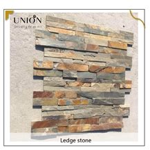 Union Deco Natural Decorative Stacked Ledger Stone Panel From China