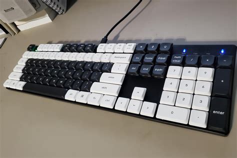 Low Profile Pbt Keycaps On K5 Se Rkeychron