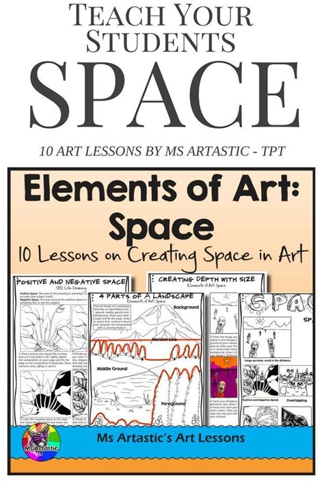 Elements of Art: Space, Art Lessons, Projects and Activities | Elements ...