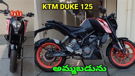 Ktm Duke 125 Bike Forsale Youtube