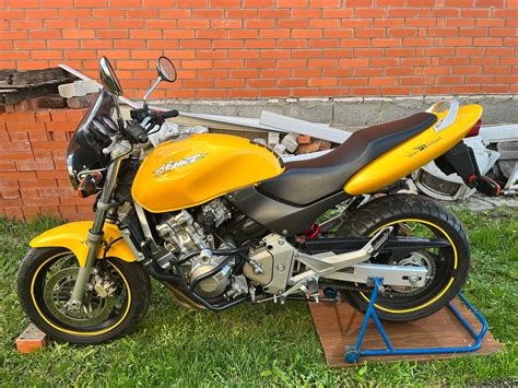 Купить б у Honda CB F Hornet карбюратор передач в Кромах жёлтый naked bike года на