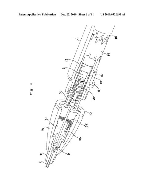 Mechanical Pencil Diagram Schematic And Image 07 Mechanical