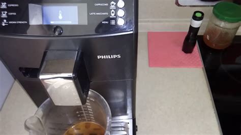 чистка кофемашины philips 3559 - YouTube
