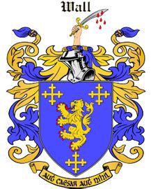 Wall Family Crest – Heraldic Jewelry