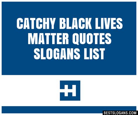 100+ Catchy Black Lives Matter Quotes Slogans 2024 + Generator ...