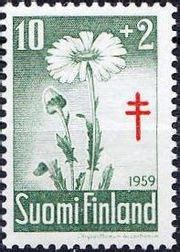 Finland Tuberculosis Relief Fund Flowers Stamps Of The World