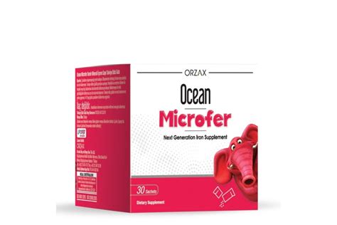 Купить Orzax Ocean Microfer железо для детей 30 саше - приобретите ...