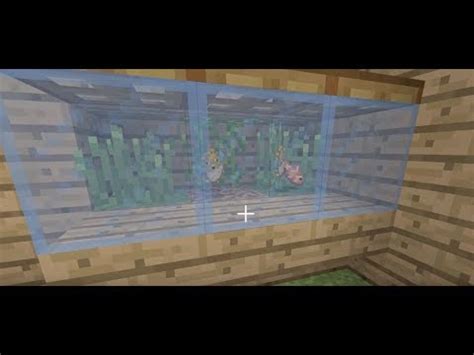 Funktionierendes Aquarium In Minecraft Bauen YouTube