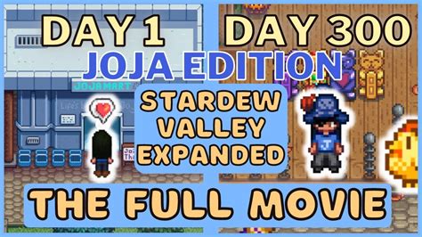 I Played Days Of Stardew Valley Expanded Joja Edition Full Movie