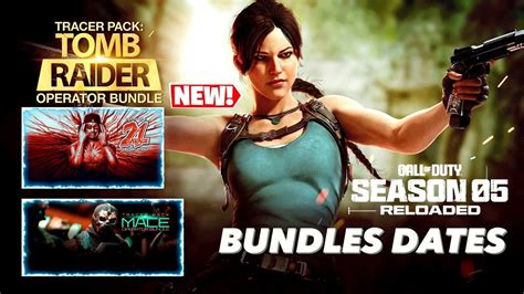 Bundles Dates Tracer Pack Tomb Raider Lara Croft 21 Savage Mace MW2