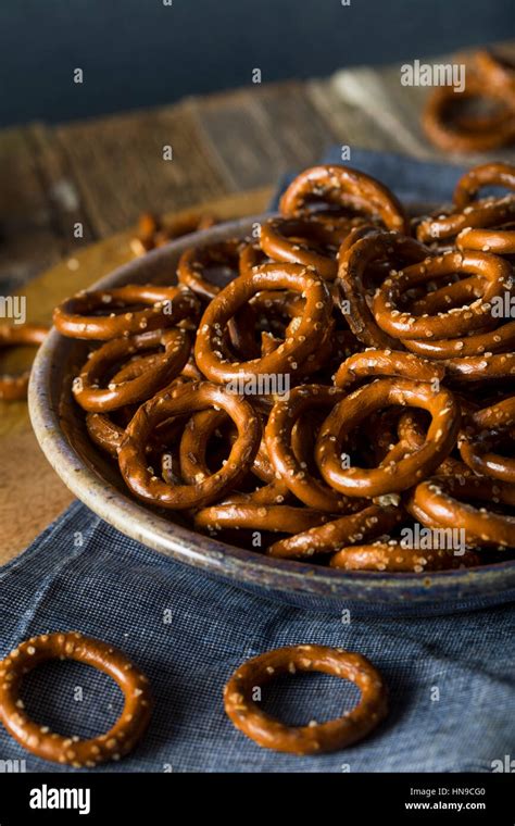 Pretzels Hi Res Stock Photography And Images Alamy