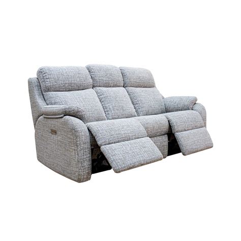 G Plan Kingsbury 3 Seater Electric Recliner Power Headrests And Lumbar