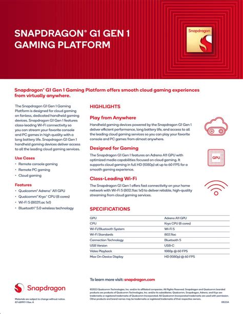 Snapdragon G Serie Gaming Socs Bringen Full Hd Mit Bis Zu Hz Und