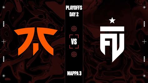 FNC Vs FUT VCT EMEA 2023 Playoffs Day 2 Serie 1 Mappa 3 YouTube