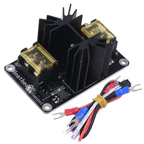 Heated Bed Power Expansion Module Hot Bed Module High Power Module MOS Tube With Cable For 3D