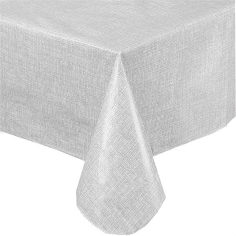 A White Linen Tablecloth On A White Background