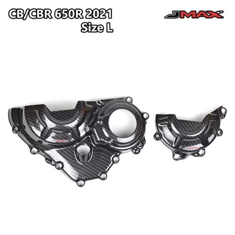 Honda CB650R CBR650R 2021年 JMAX引擎護蓋 水轉印卡夢飾蓋需預購 蝦皮購物