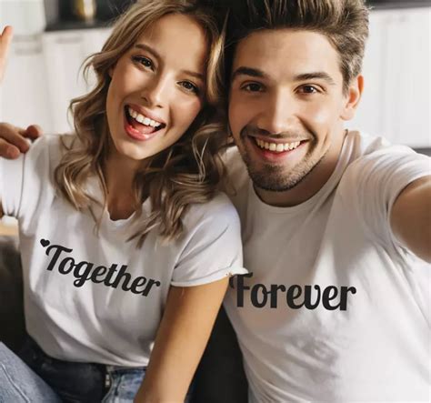 Matching Couple T Shirts Dresses Images 2024