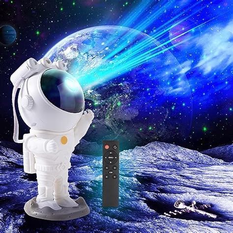 Astronauta Space Warrior Luz Nocturna Para Astronautas Proyector De