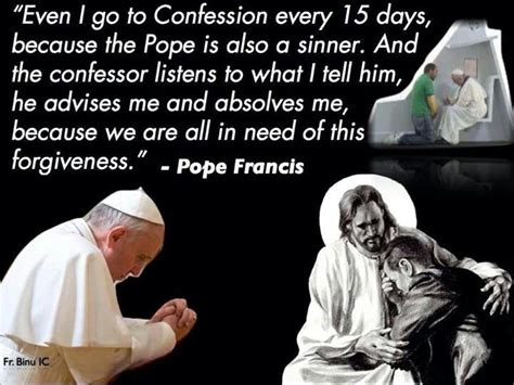 Pope Francis Quotes Sacrament Of Confession Catholic