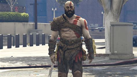 Kratos! The GOD OF WAR!!!(UHD) - GTA5-Mods.com