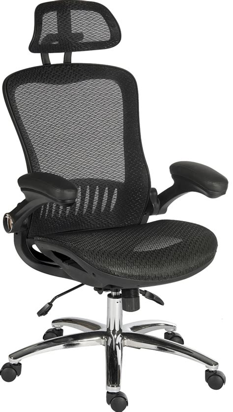 RS PRO RS PRO Black Mesh Executive Chair 150kg Weight Capacity 180