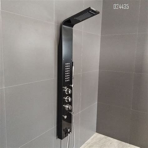 Modern Luxury Design Hot And Cold Wall Shower Panel China Shower Panel And Shower Column