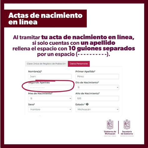 Acta De Nacimiento Michoacan 7