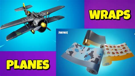 NEW WEAPON SKINS + PLANES in Fortnite Season 7 - V7.0 Patch Notes - YouTube